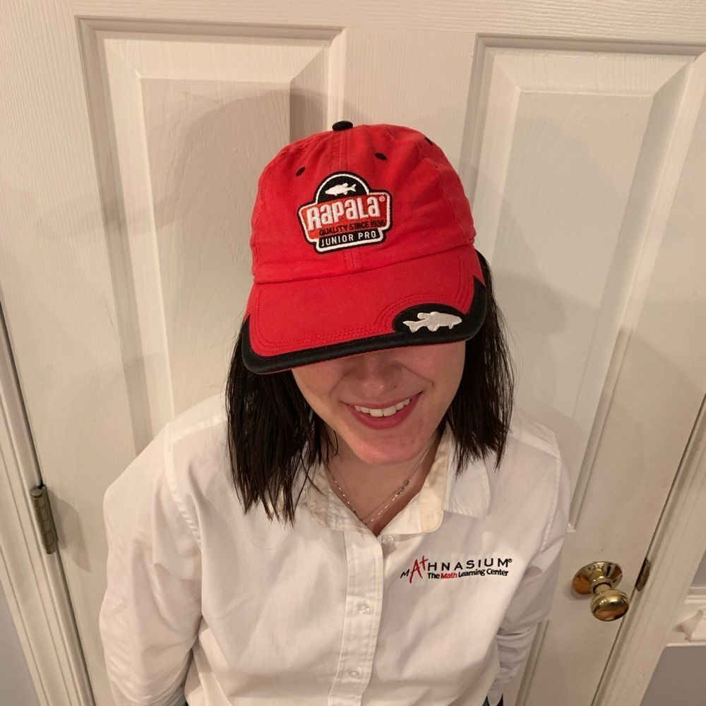 Rapala Junior Pro Adjustable Fish Baseball Hat O/S